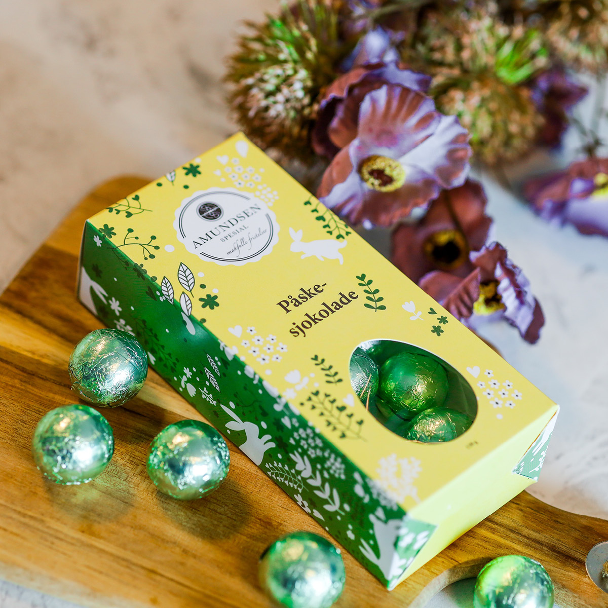 Påskchoklad Hasselnöt 130 G Gul