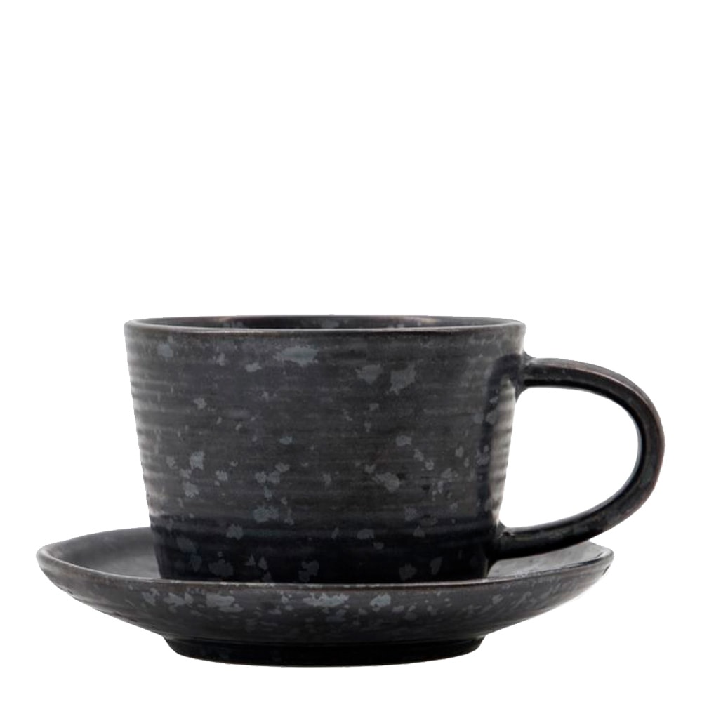 Pion Kopp med fat 23 cl Svart/Brun