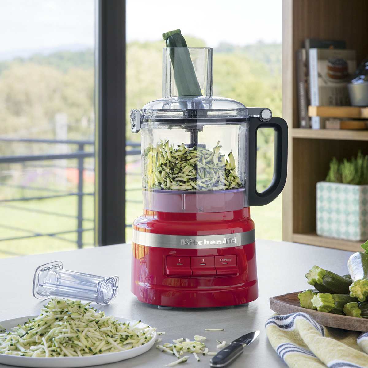 KitchenAid Midline Matberedare 1,7 L Röd