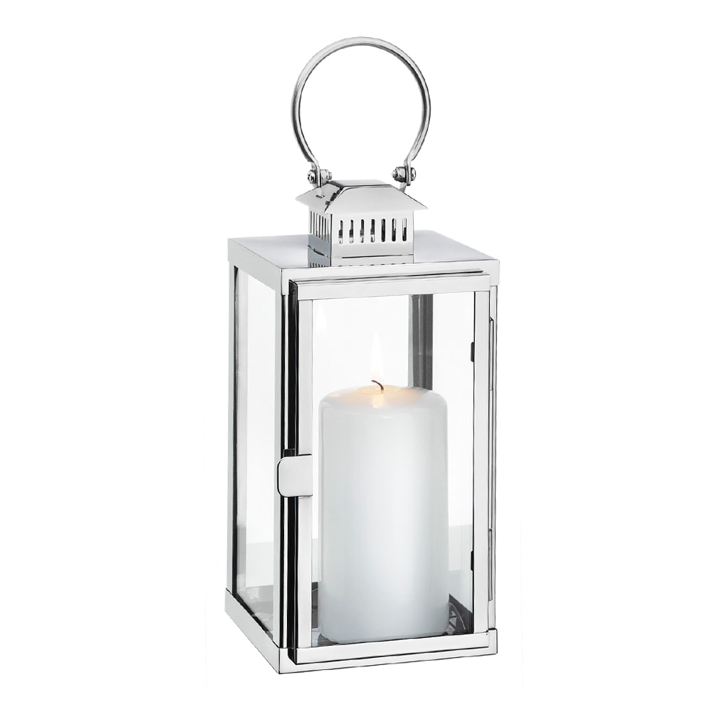 Torre Lykta 31 cm Silver