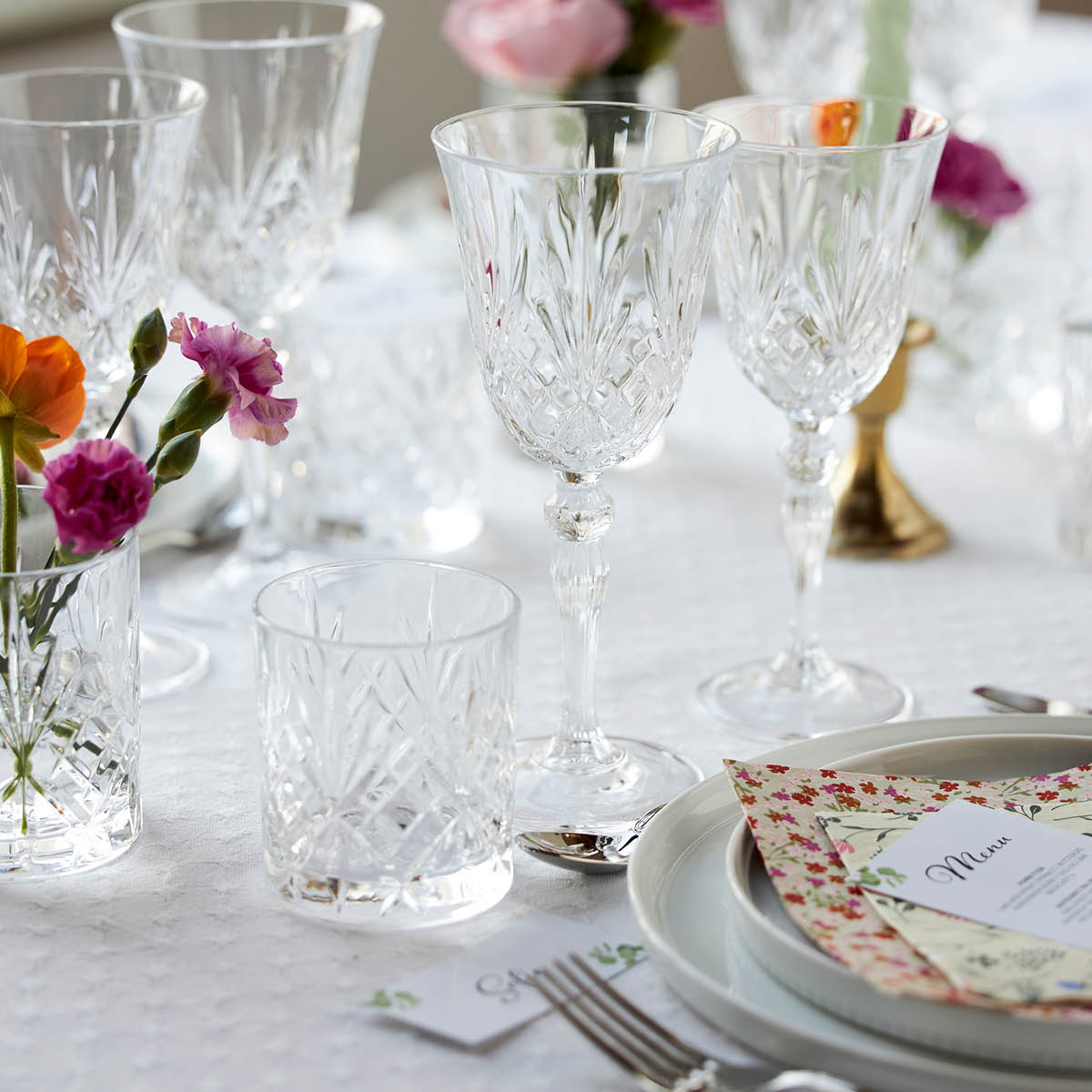 Melodia Vitvinglas 21 cl 4-pack Klar