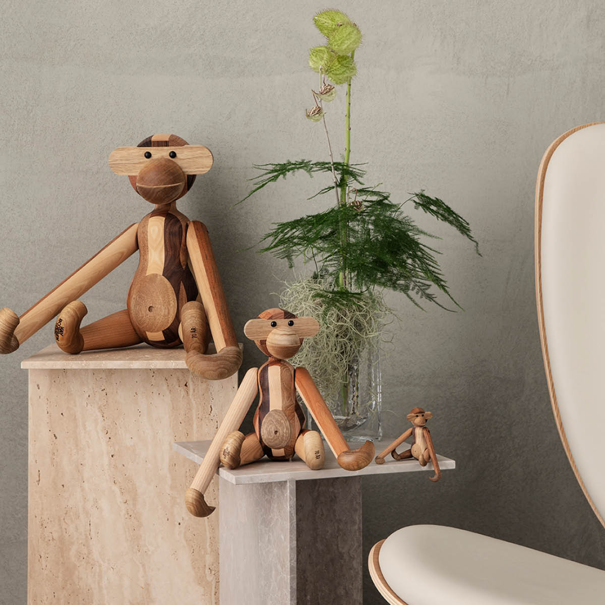 Kay Boyesen Apa Jubileum 27 cm Blandade träslag