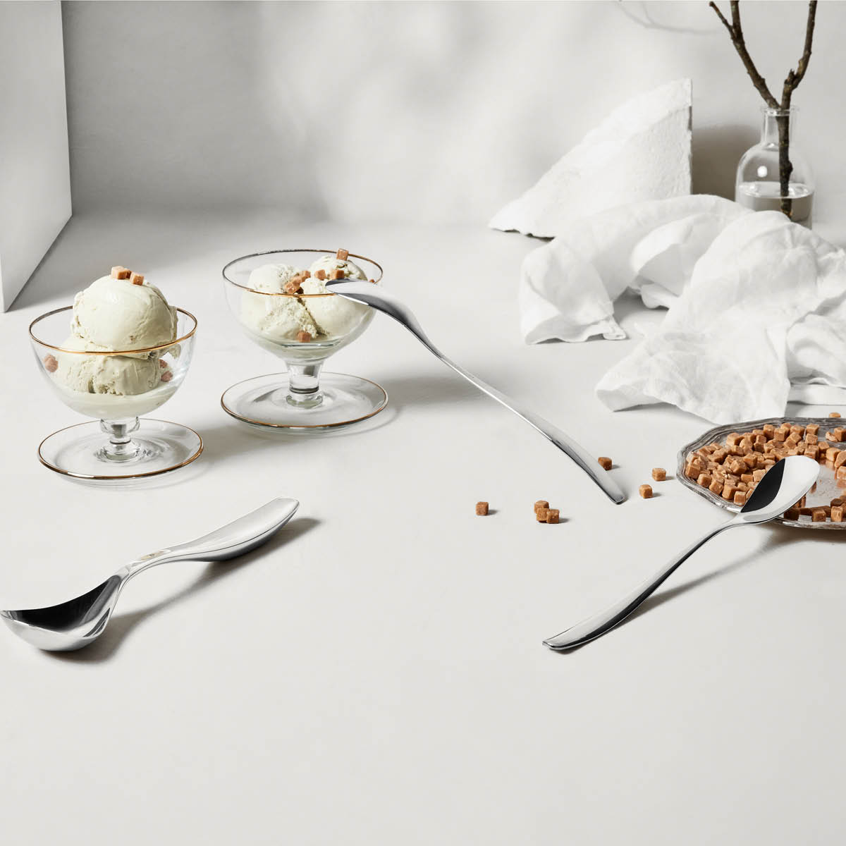 Hardanger Glass set 5 delar Rostfri