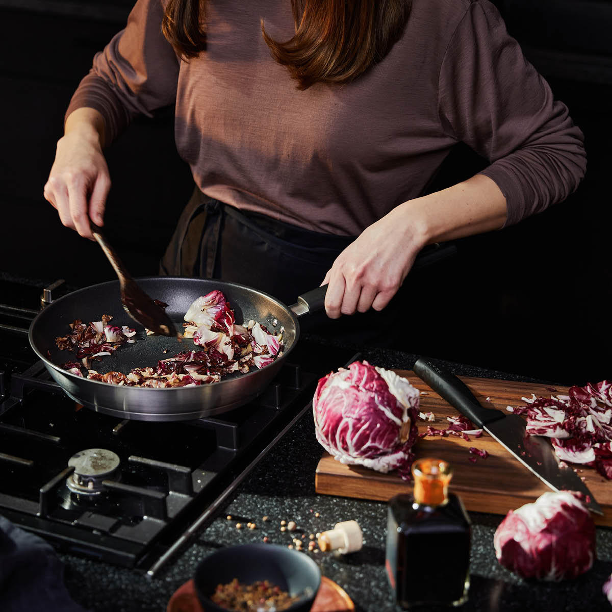 Hard Face Steel Stekpanna 28 cm