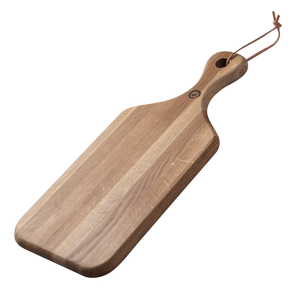 Signerat Skärbräda Ek 40x17x1,9 cm