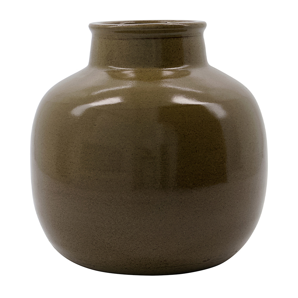 Vas Aju 17x17,5 cm Olivgrön