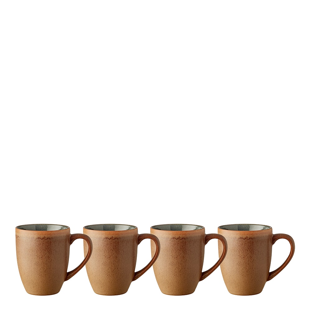 BITZ Mugg m öra 30 cl 4-pack Wood/Forest