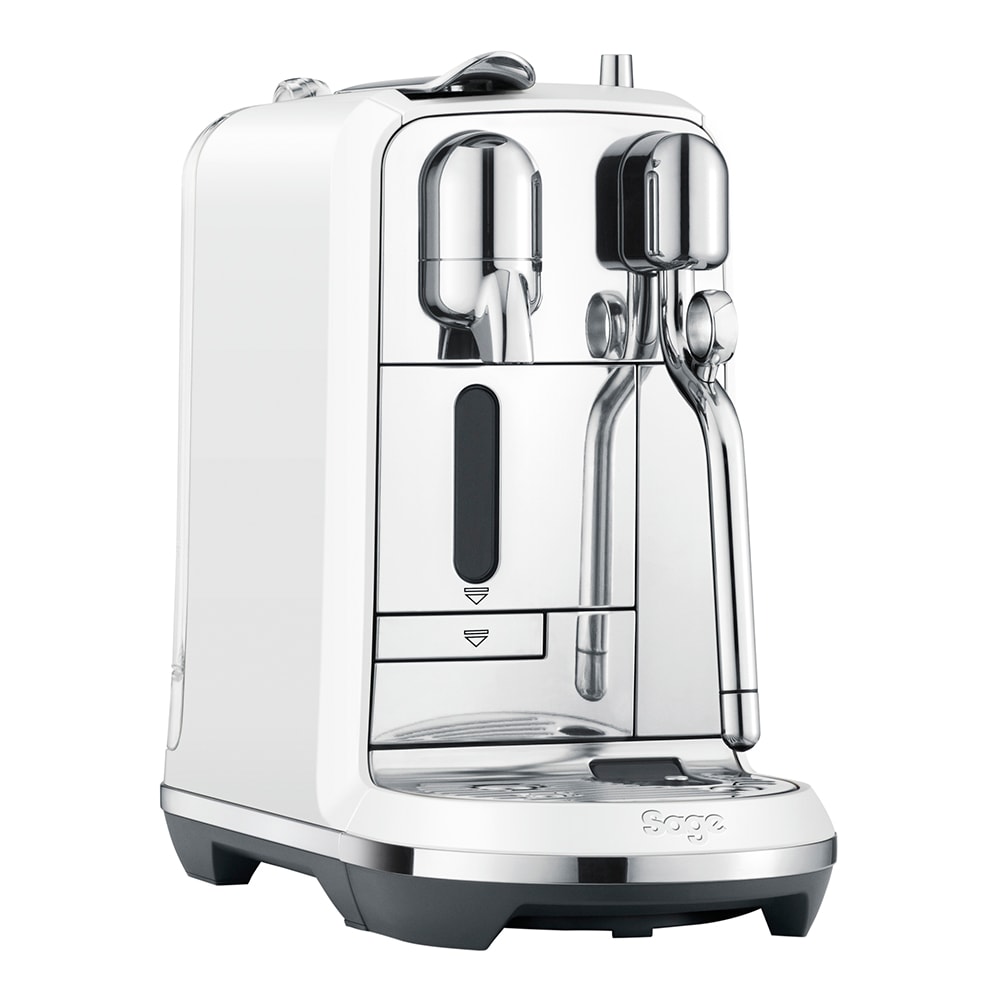 Sage The Creatista Plus Kaffemaskin Sea Salt White