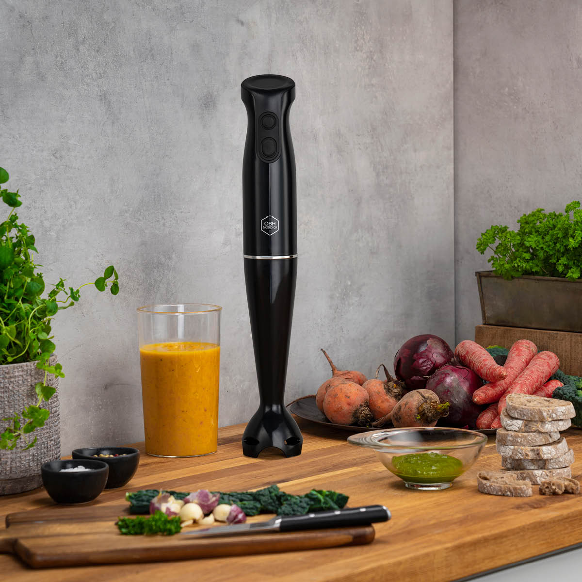 Super Mix Stavmixer Svart