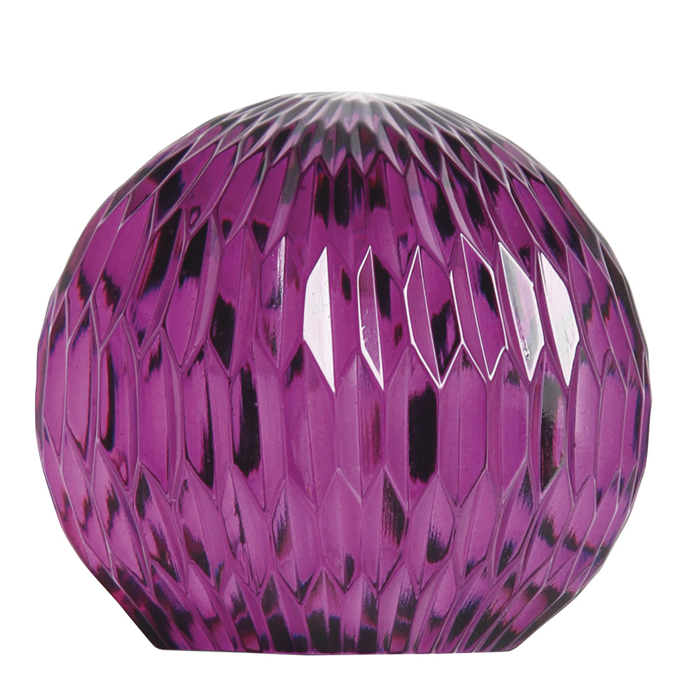 Sphere Brevpress Glas 9 cm Lila