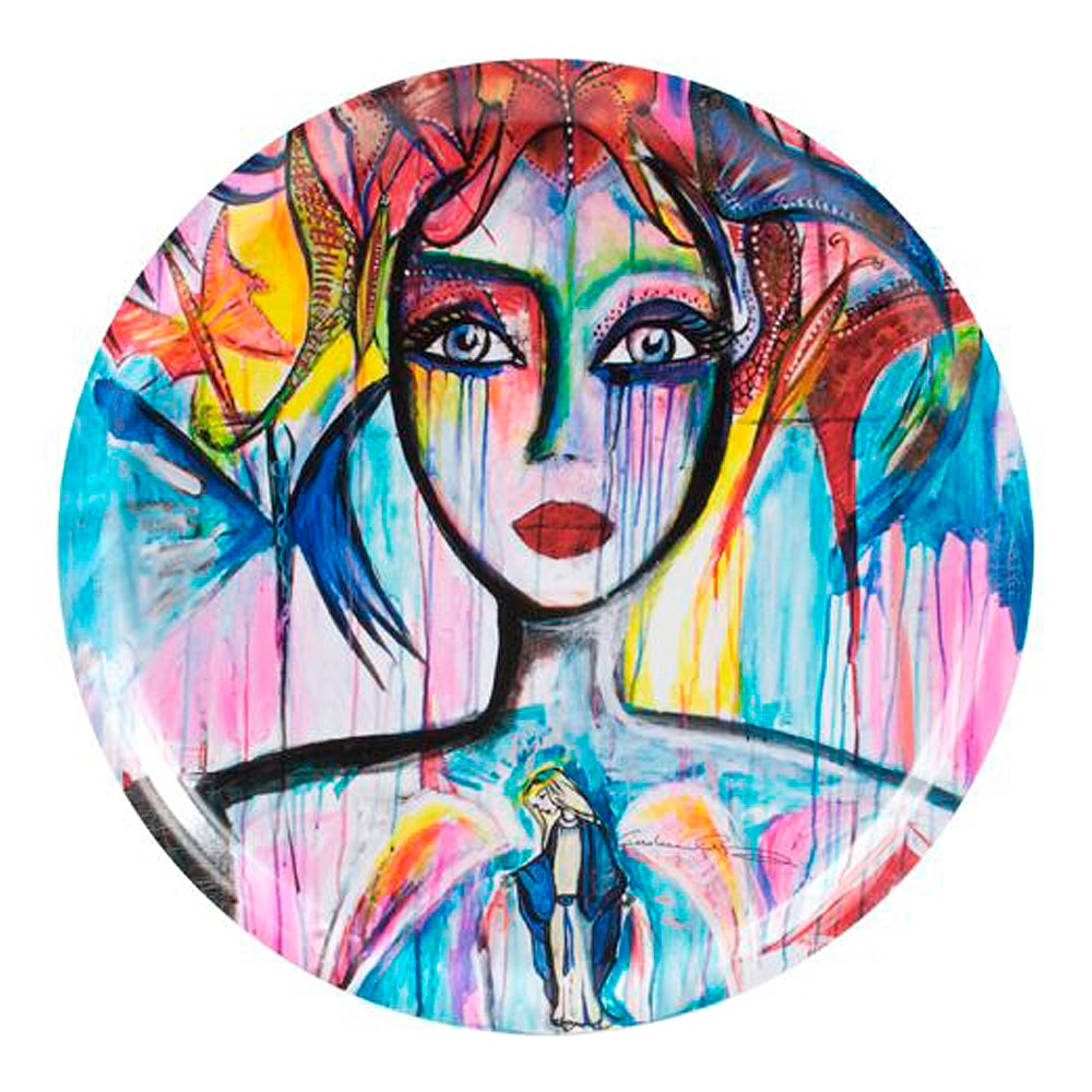 Bricka Slice of Life 49 cm Flerförgad