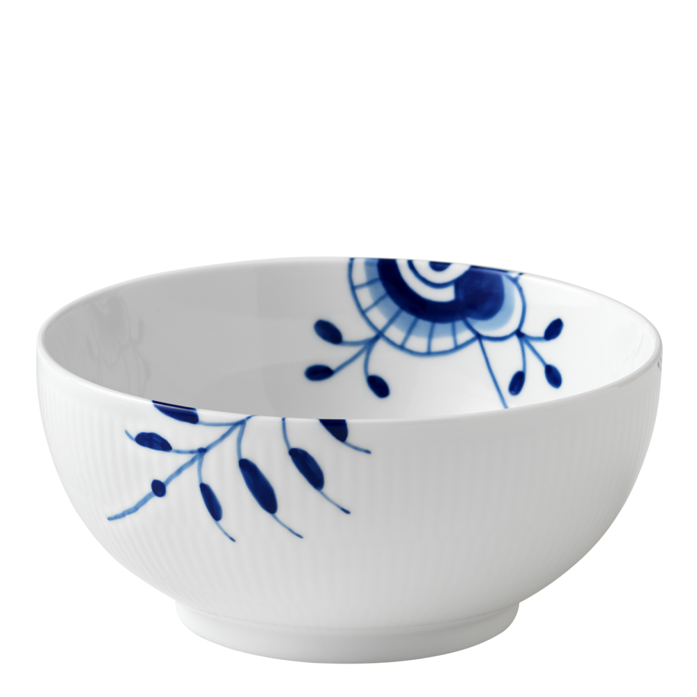 Blue Fluted Mega Skål 1,1 L 18 cm