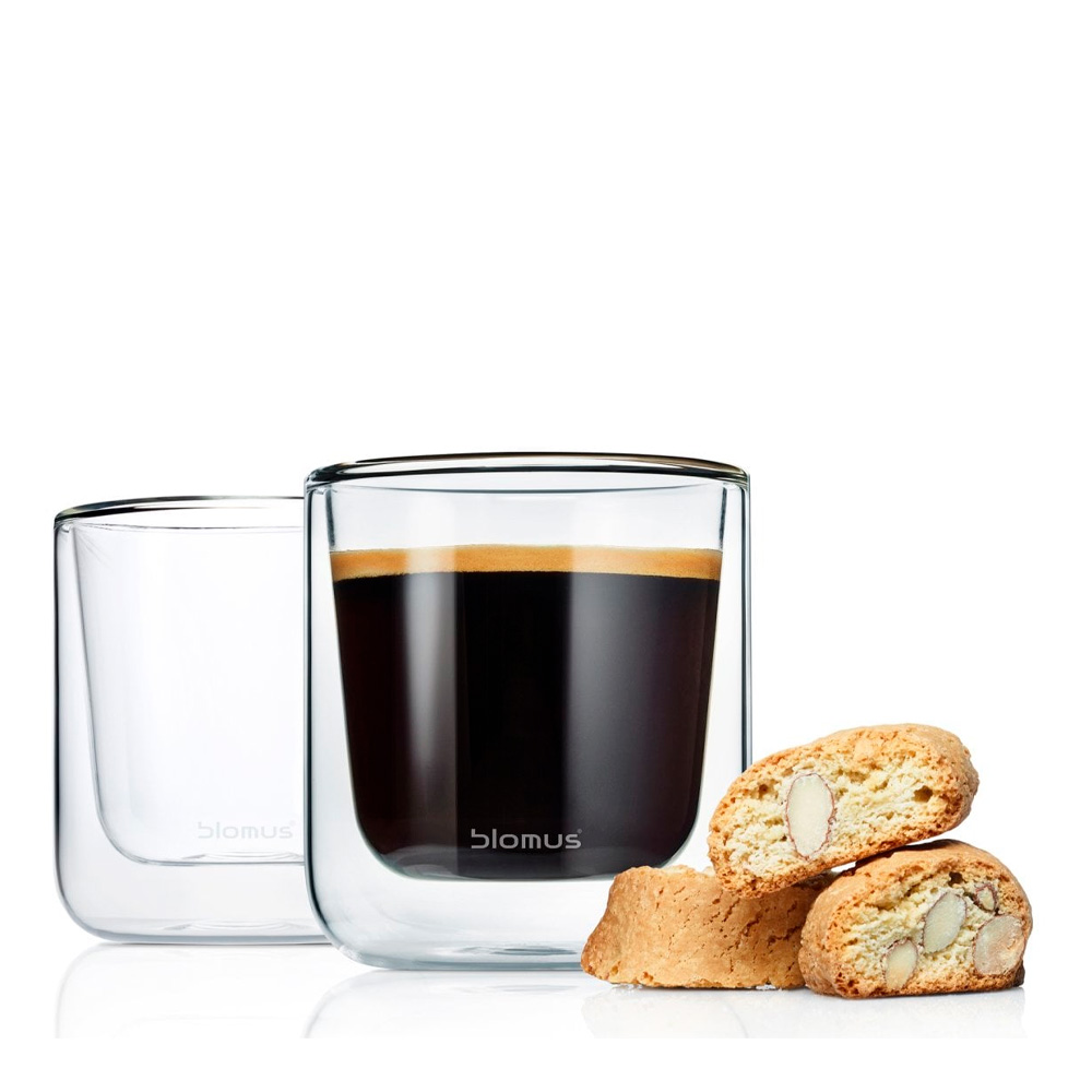 Nero Kaffeglas 2-pack Klar