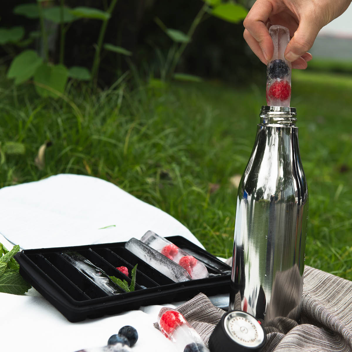 Ice Iskubsform 24,5x11,5 cm Grå