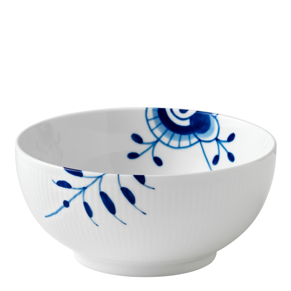 Blue Fluted Mega Skål 1,1 L 18 cm