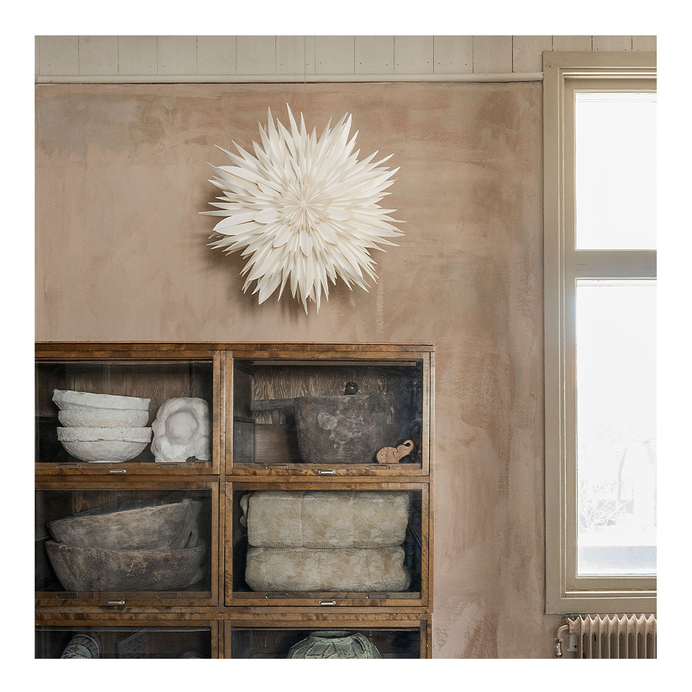 Maja Julstjärna 60cm Vit