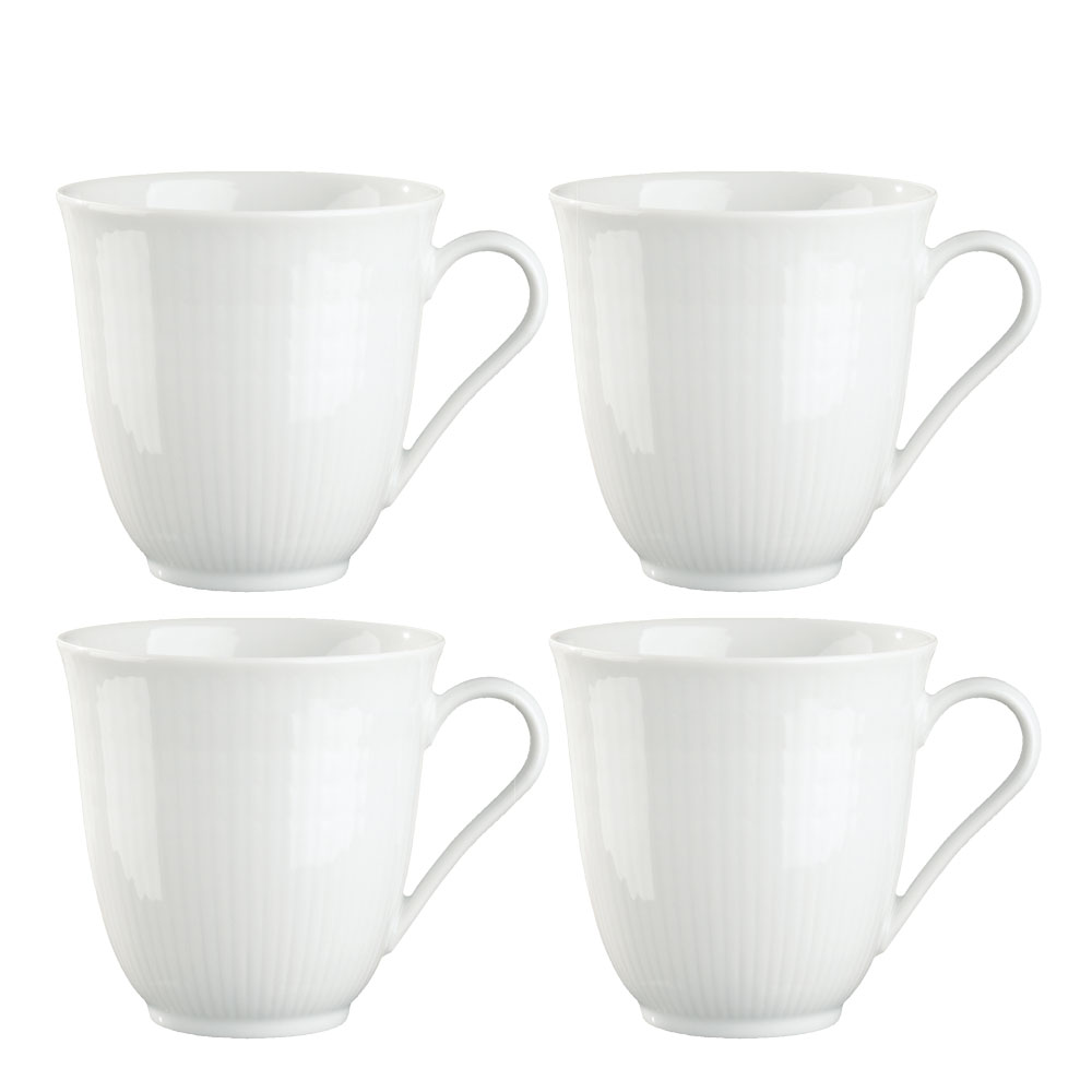 Swedish Grace Mugg 30 cl 4-pack Snö