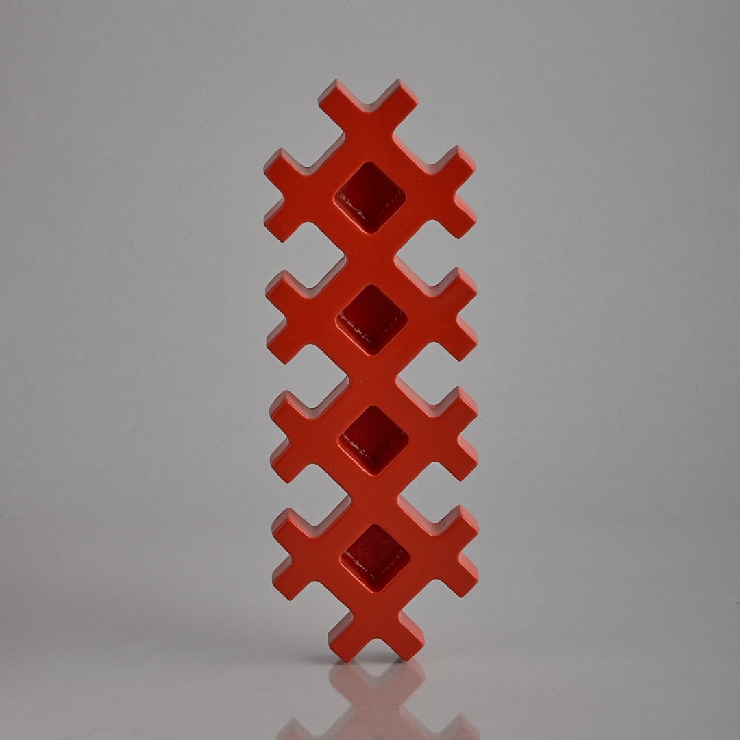 Matilda Karlsson Ljushållare Röd