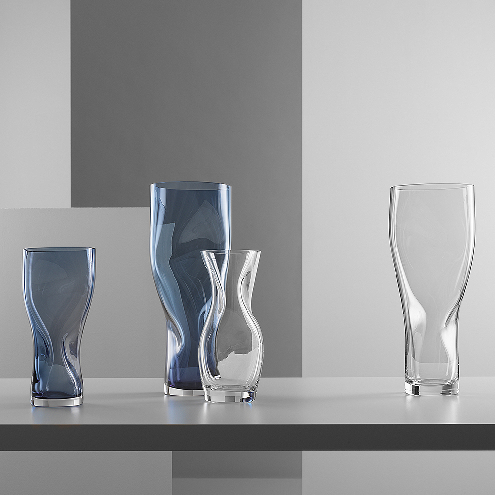 Squeeze Vas 23 cm Blå