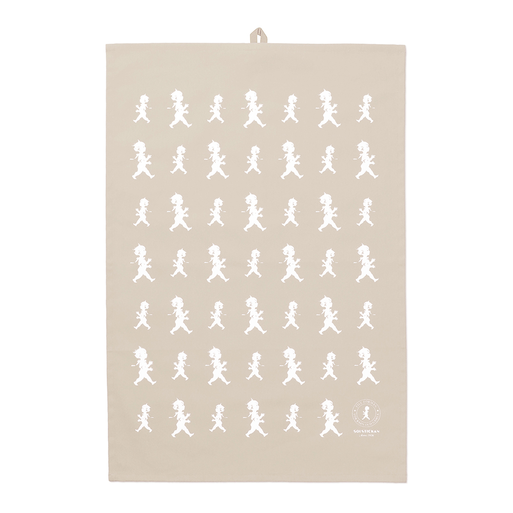 Handduk + Grillvante Sand