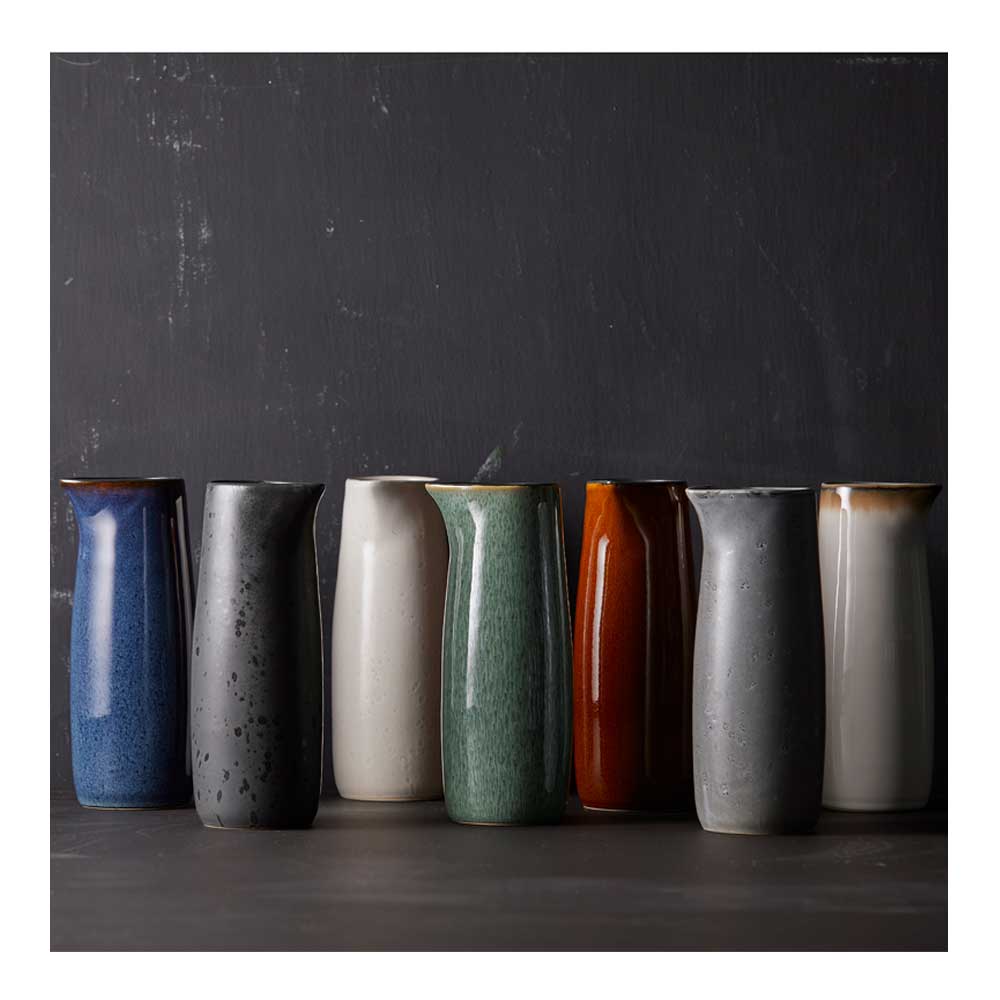 Mjölkkanna 50 cl Mörkblå/Svart