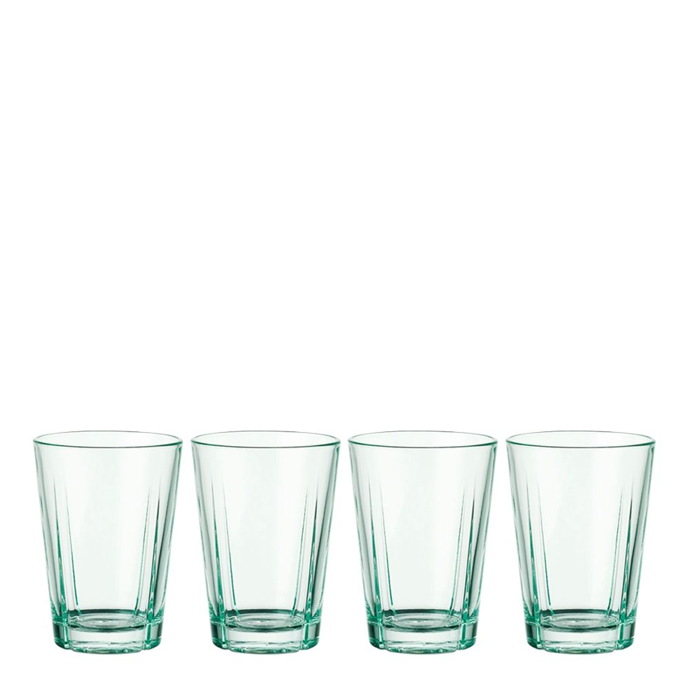 Grand Cru Recycled Vattenglas 22 cl 4-pack Klar/Grön