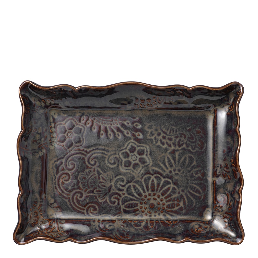 Arabesque Tallrik 19x13 cm Fig