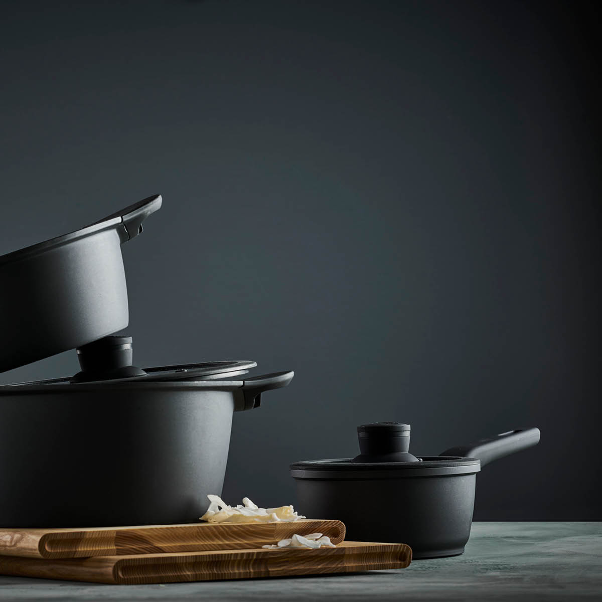 Chef Örjan Tindre Grytset 3 Delar Svart