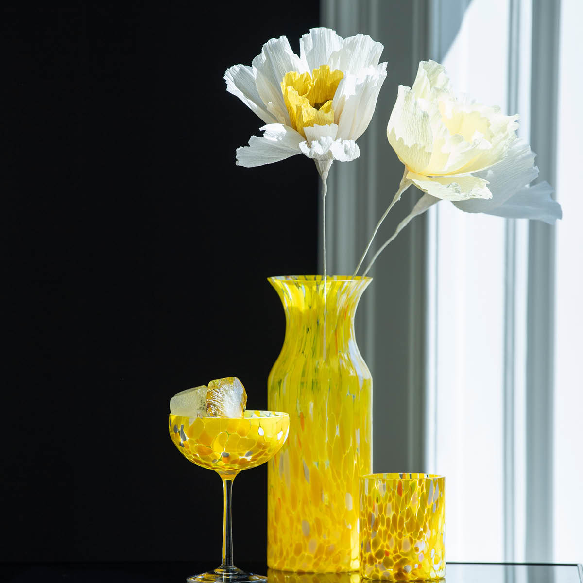 Swirl Champagneglas 22 cl Gul