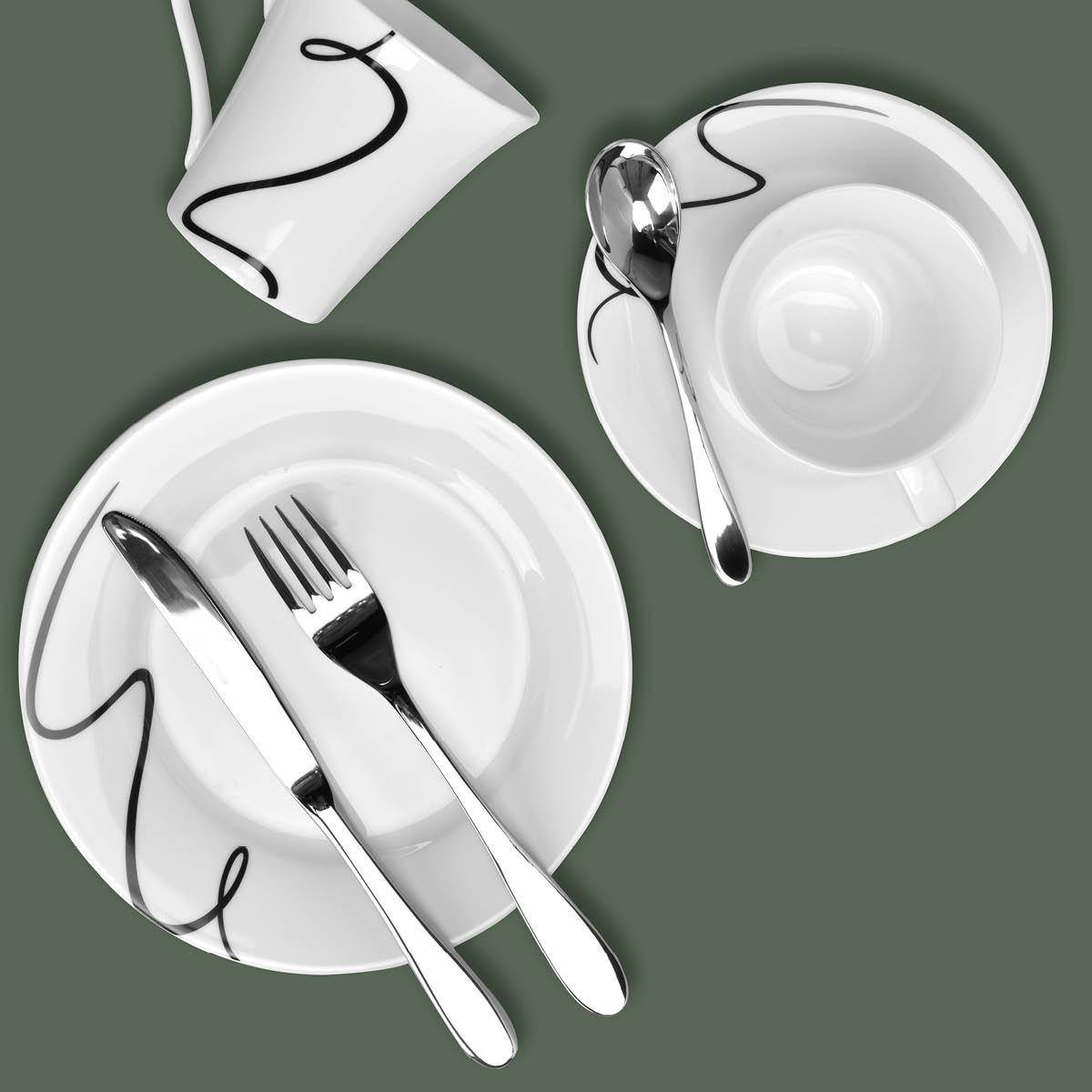 Ivo Bestickset 24 delar Blank