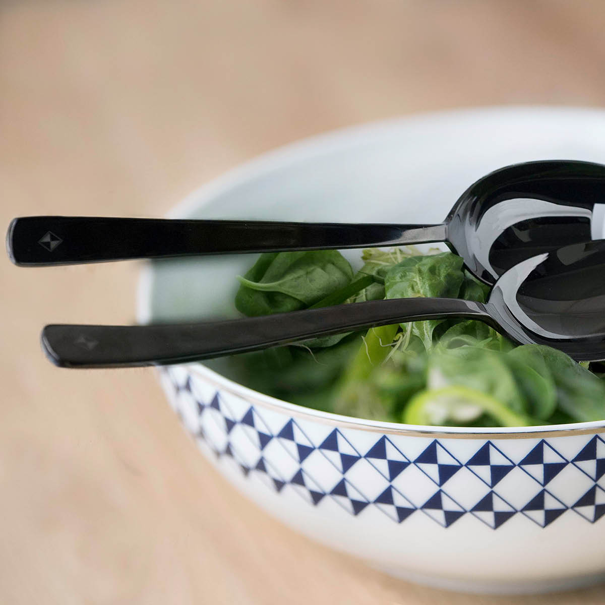 Tokyo Origami Skål 25 cm Vit/Blå