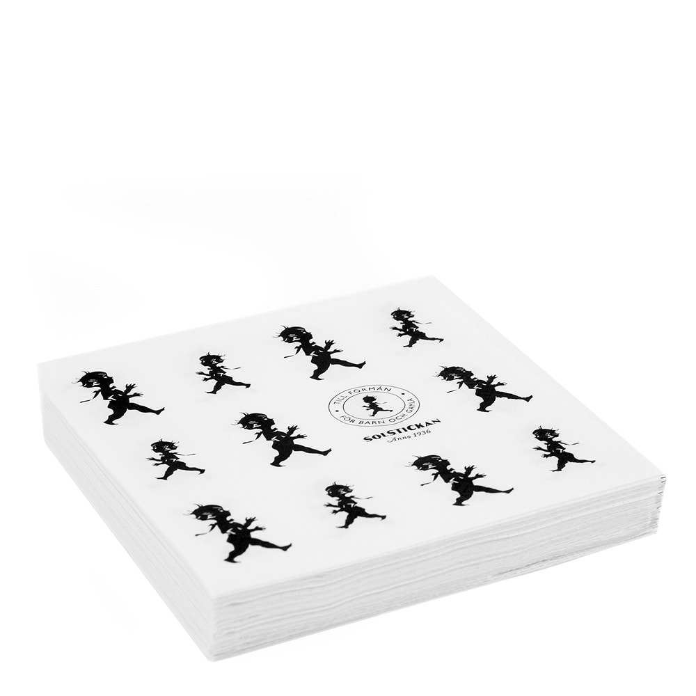 Servett 33x33 cm 20-pack Vit