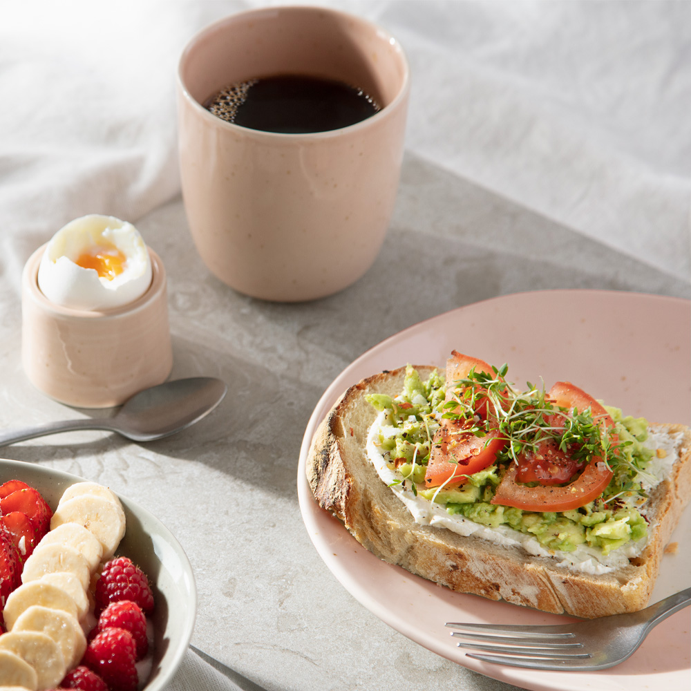 Iris Assiett 23 cm Rosa