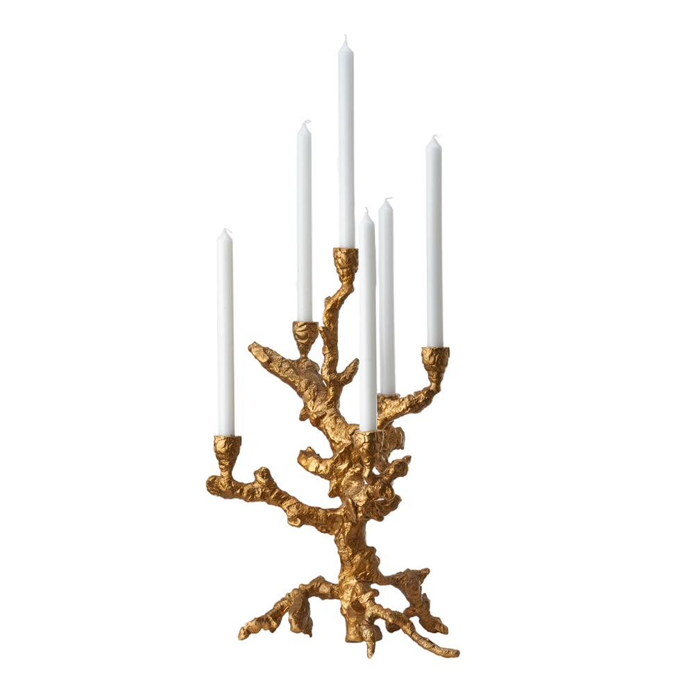 Apple Tree Kandelaber Mässing