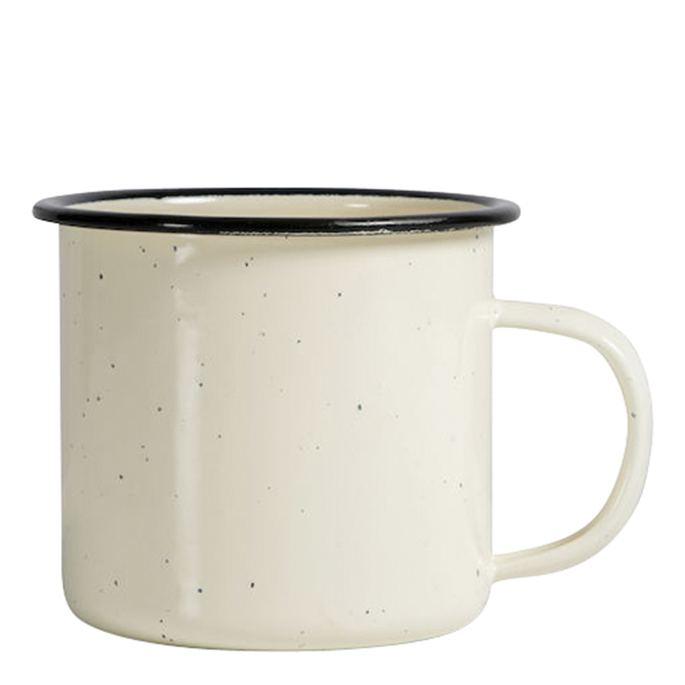 Doris Emaljmugg 35 cl Beige