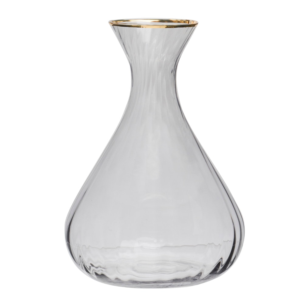 Karaff med Guldkant 2 l Soft Grey