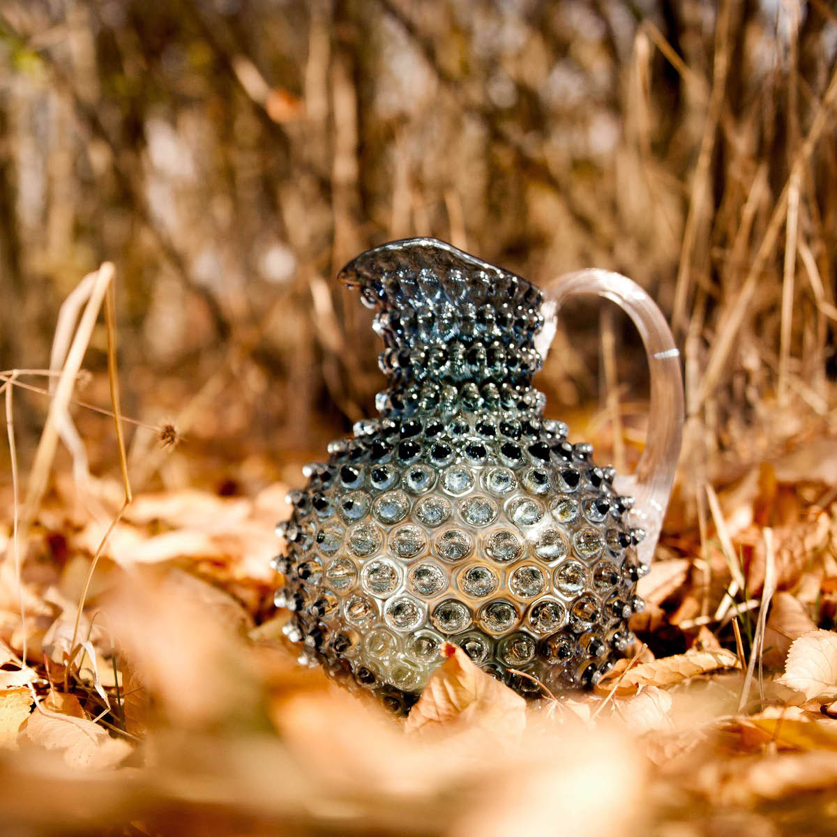 Hobnail Karaff 2 L Blå Smoke