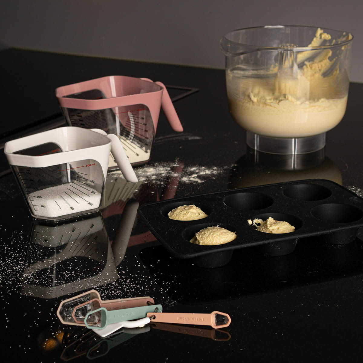 bAyk Måttsats 4 delar Multi