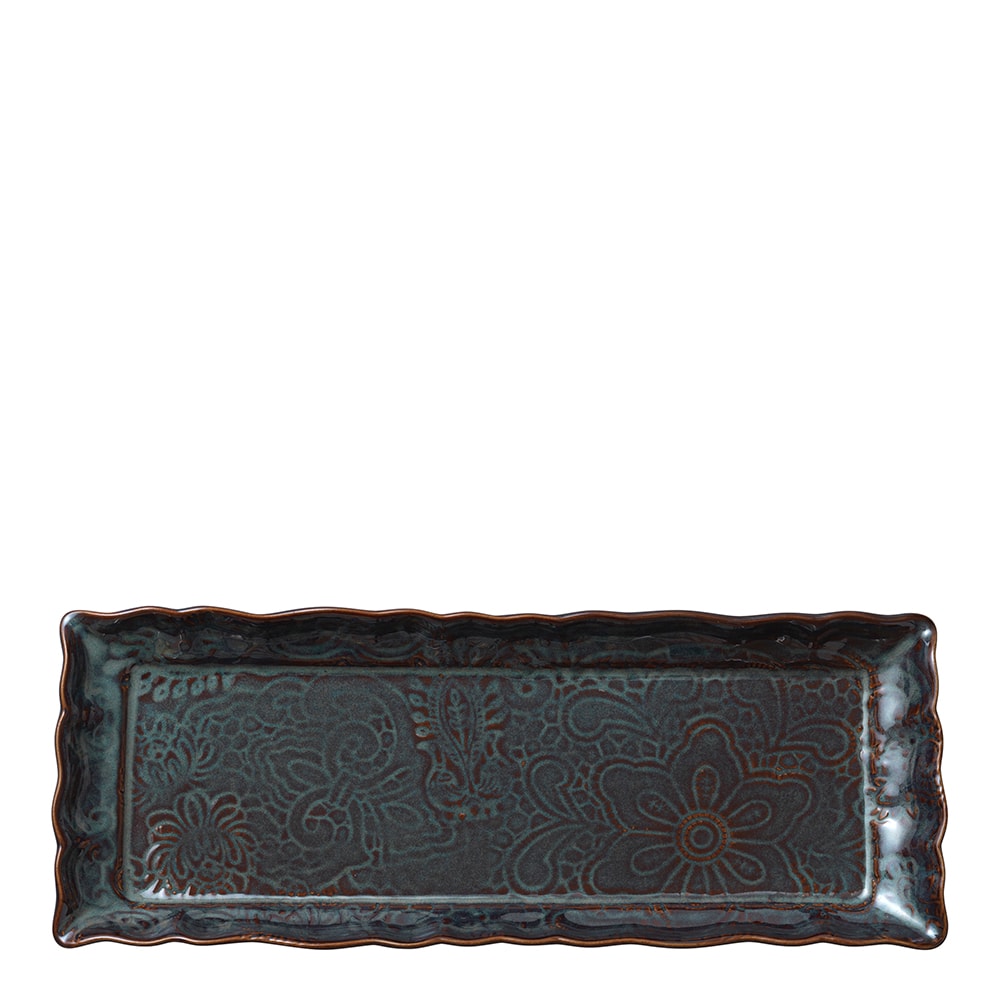 Arabesque Serveringsfat 33x13 cm Fig