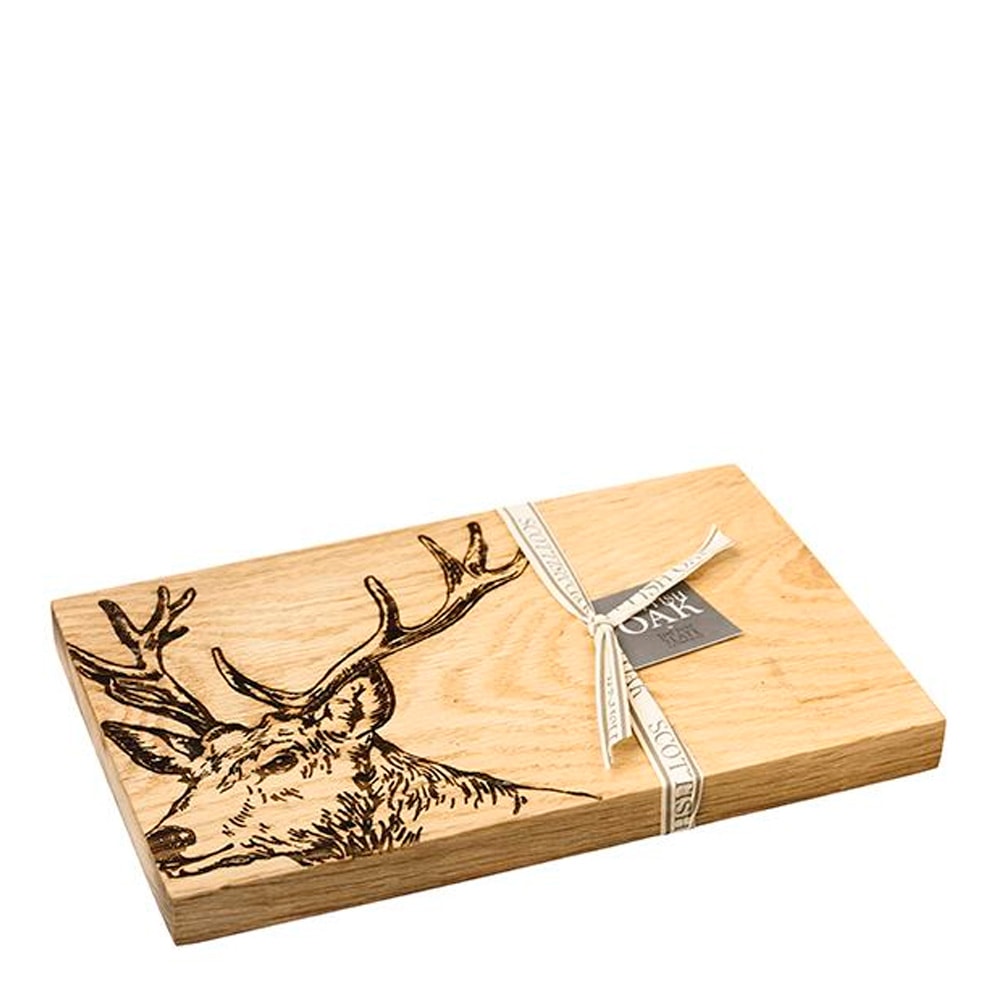 Skärbräda Ek Hjort 30x20 cm