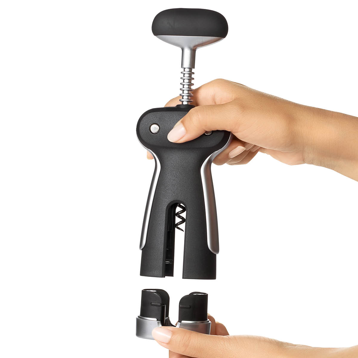 Korkskruv 23 cm Svart