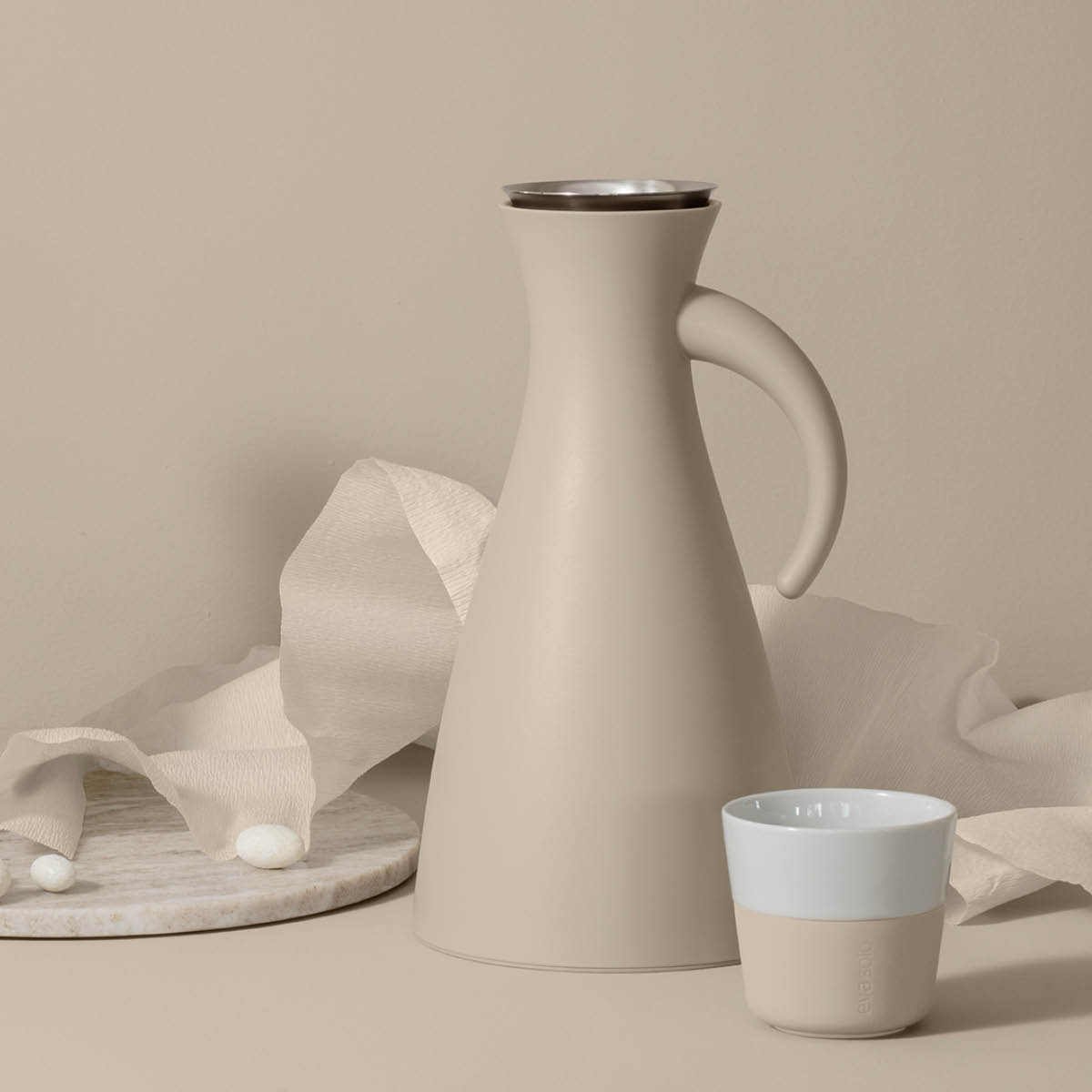 Termoskanna 1 L Pearl Beige