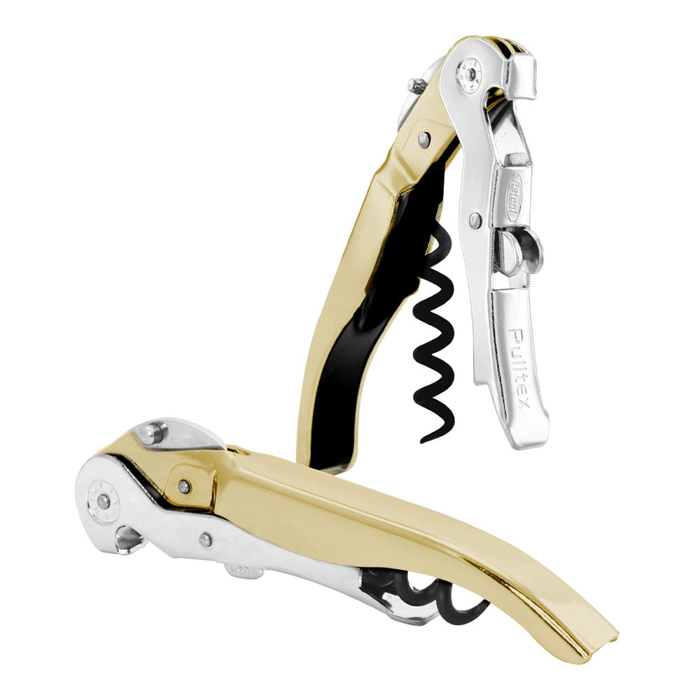 Vinöppnare Clickcut Crome Guld