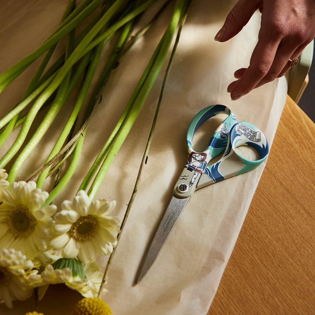 Mumin Universalsax 21 cm Muminpappa Blå