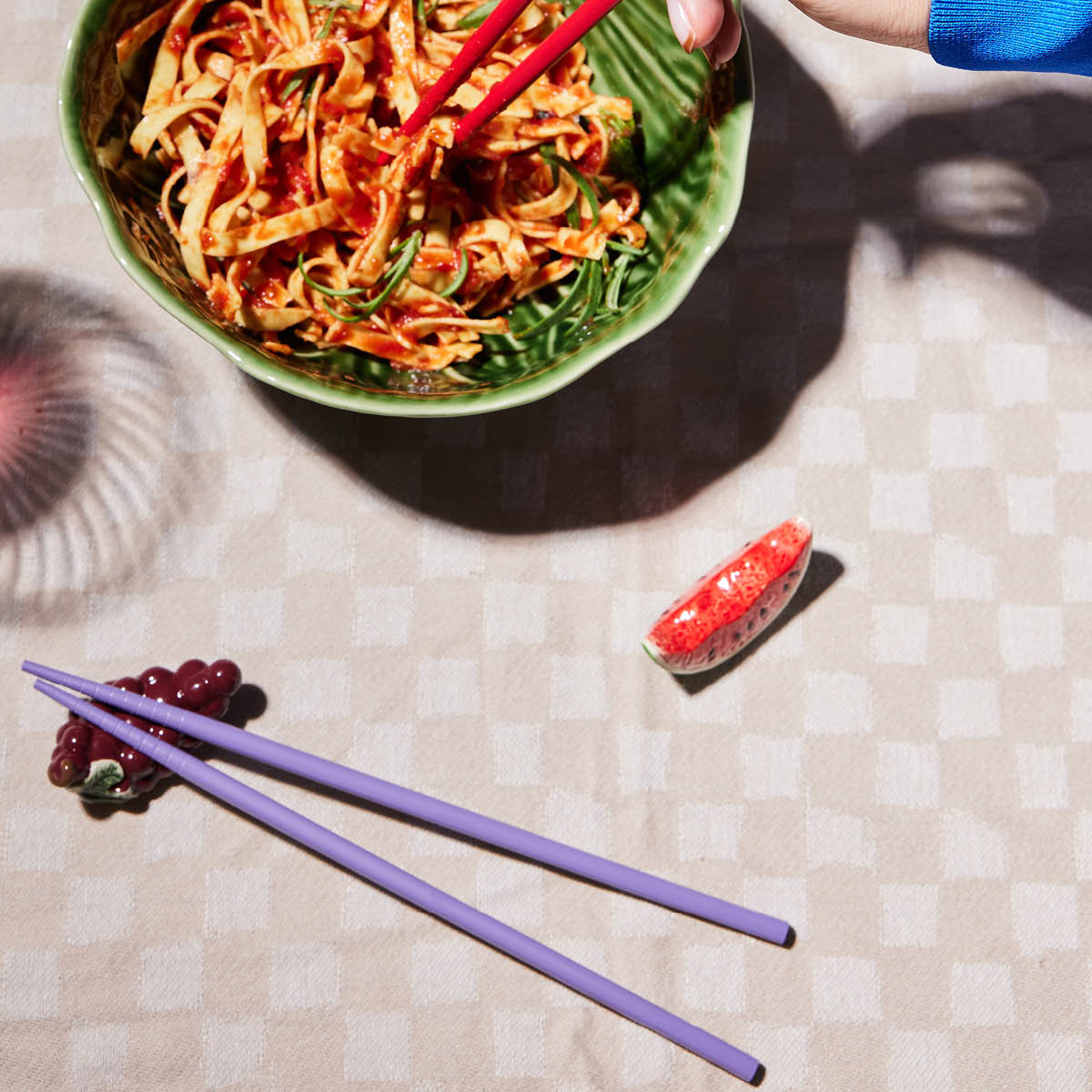 Pinnställ Fruits 4-pack Flerfärgad