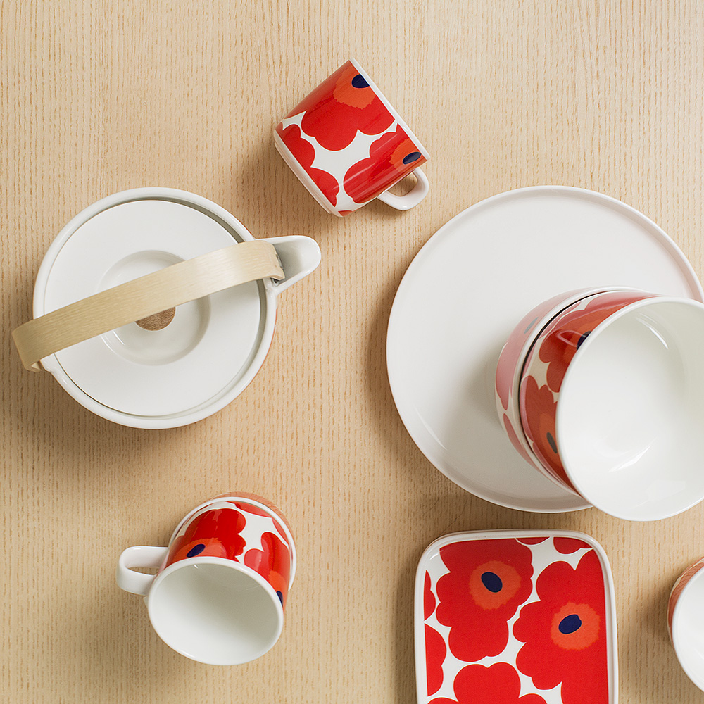 Unikko Kaffemugg 20 cl Röd