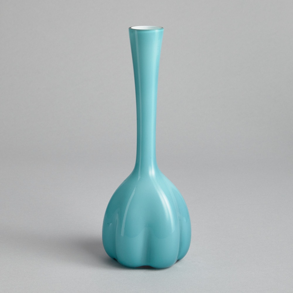 SÅLD Turkos Vas Åseda Glasbruk
