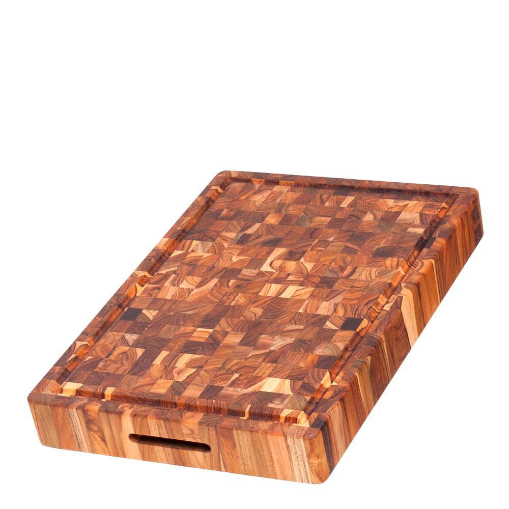 Skärbräda 51x35x6,4 cm Ändträ