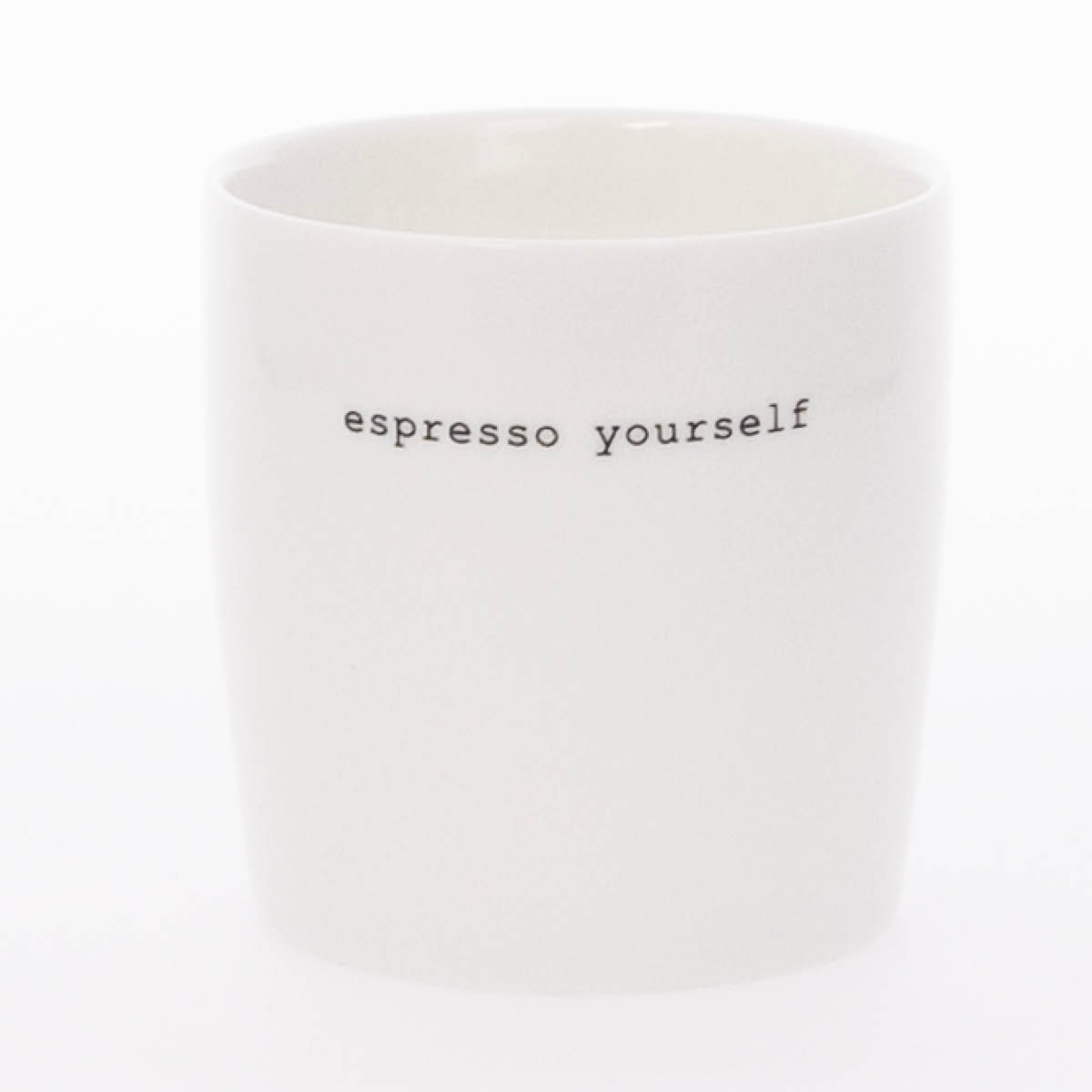 Sögne Mugg Mini 10 cl Espresso yourself Vit