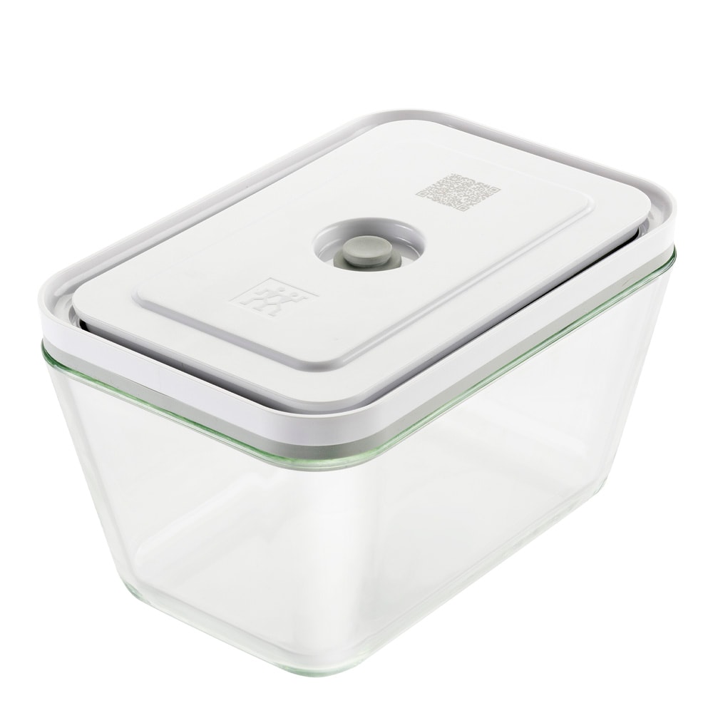 Vakuumbox Borosilikatglas Rektangulär L 2 l